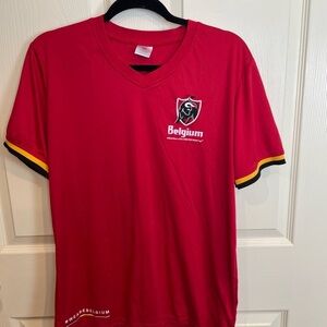 FIFA 2018 World Cup Belgium T-Shirt with Logo
